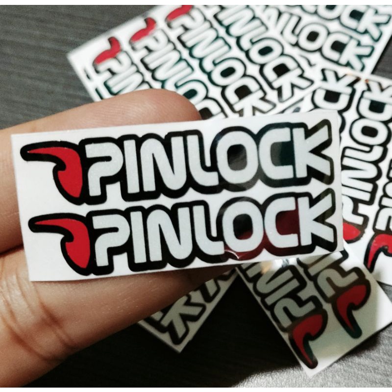 Sticker pinlock cutting