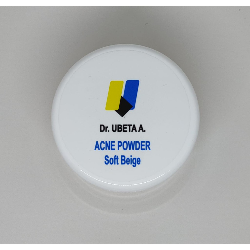 Dr. UBETA A. ACNE POWDER Soft Beige 35 g. Bedak Tabur Jerawat utk Mengurangi Jerawat dan Melembabkan