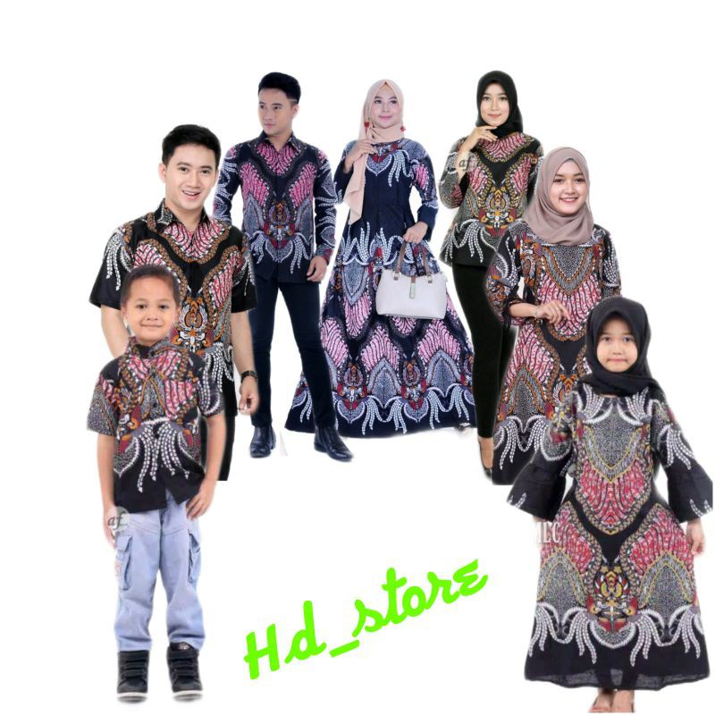 Sarimbit batik murah/batik couple keluarga terkomplit terbaru fashion batik couple murah dan terbaru