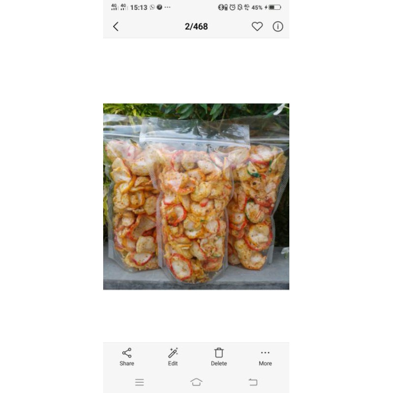 

Kerepuk Seblak Pedas