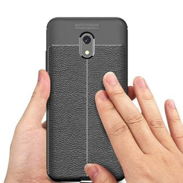 Case Leather Auto Focus Original Xiaomi Redmi 8a Autofocus Original Softcase