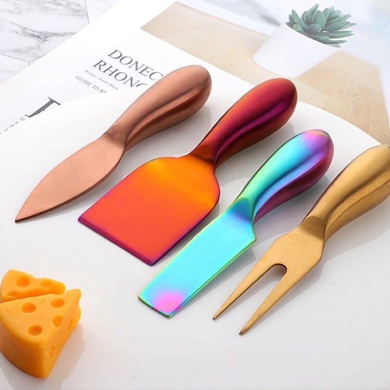 

4 pieces cheese cutter/ Pisau Keju set