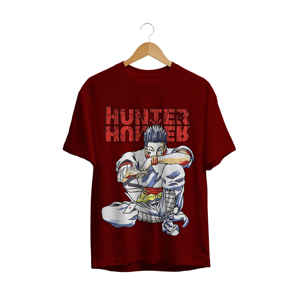 KAOS BAJU LOGO Hisoka Morrow Hunter X Hunter GON ZOLDYCK STYLE ANIME MANGA JAPAN