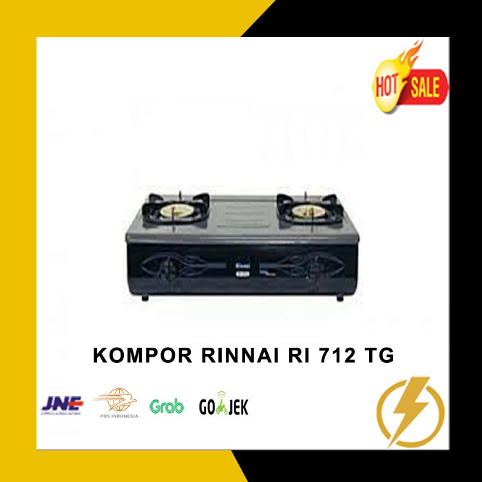 Kompor Dua Tungku Rinnai Ri 712 Tg Shopee Indonesia