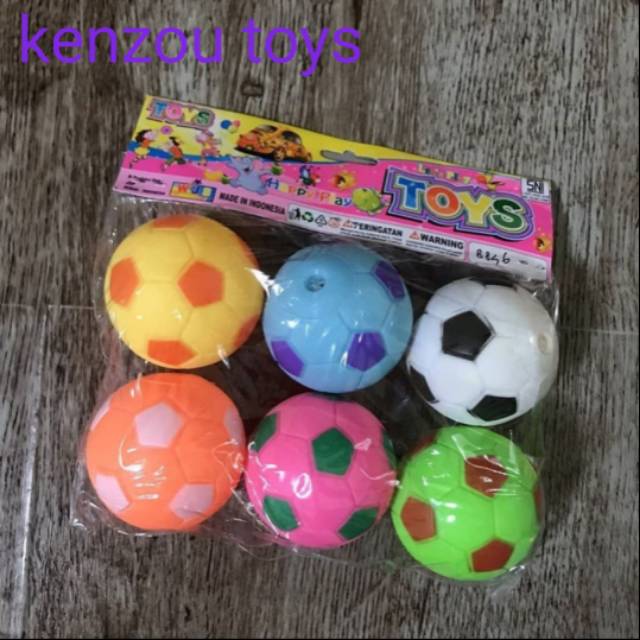 Mainan Bola karet bunyi