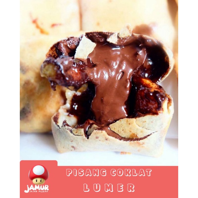 

Piscok (Pisang coklat lumer)