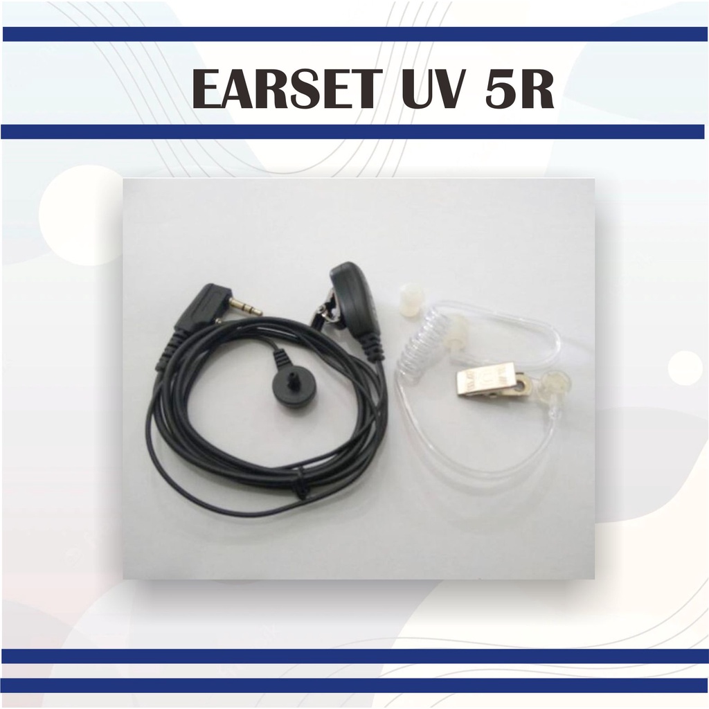 EARSET HT BAOFENG UV 5R AIR TUBE, SELANG TRANSPARAN 888S,UV 5R, UV 6R, A58 S