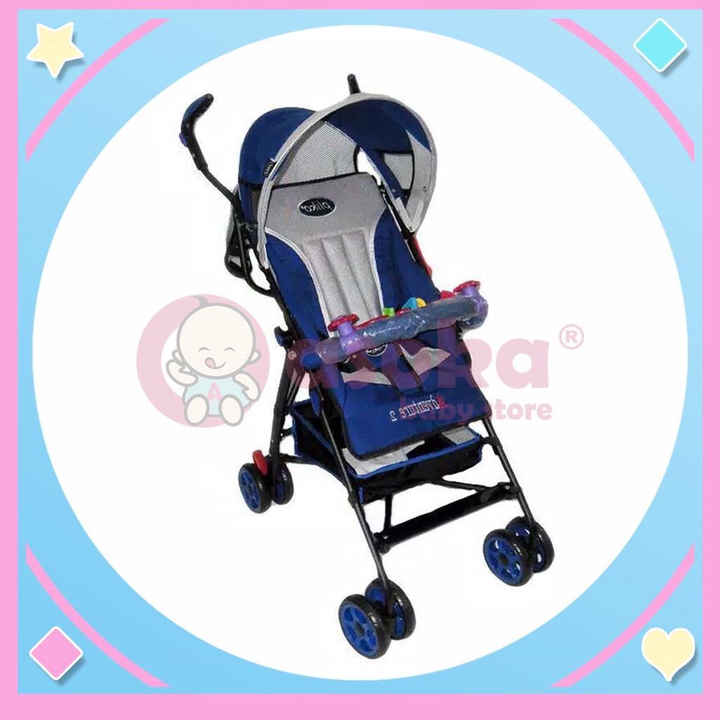 Stroller Pliko Buggy Adventure 108 ASOKA - Kereta Dorong Bayi ASOKA