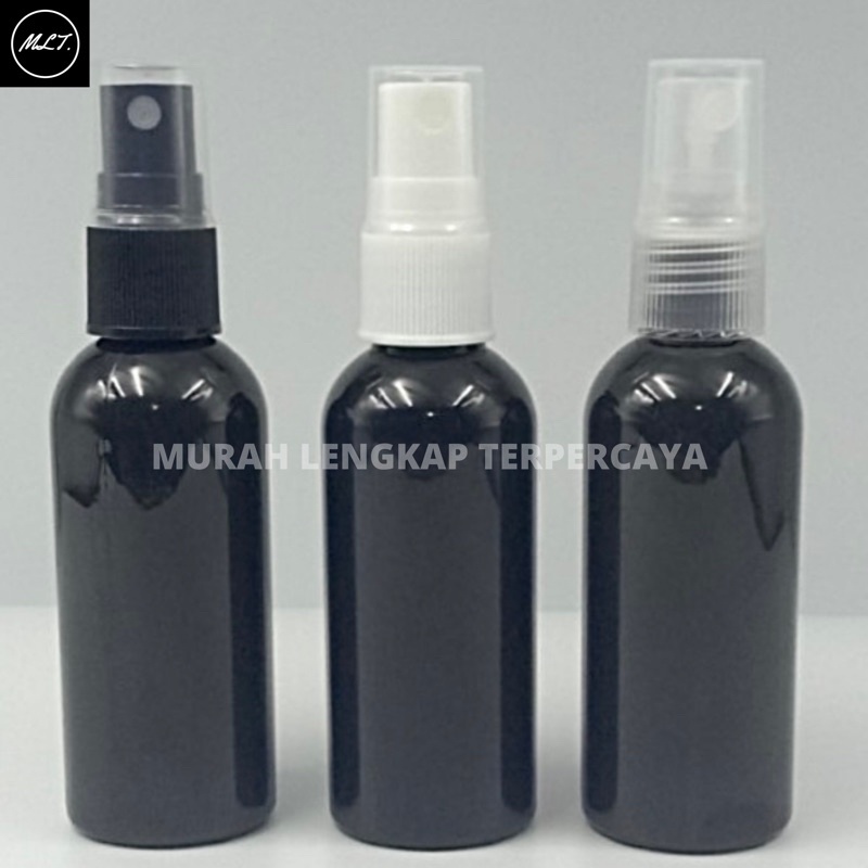 BOTOL SPRAY 60ML HITAM / BOTOL 60 ML HITAM SPRAY BR 60ML HITAM SPRAYER SEMPROT 60ML HITAM SOLID GLOSSY