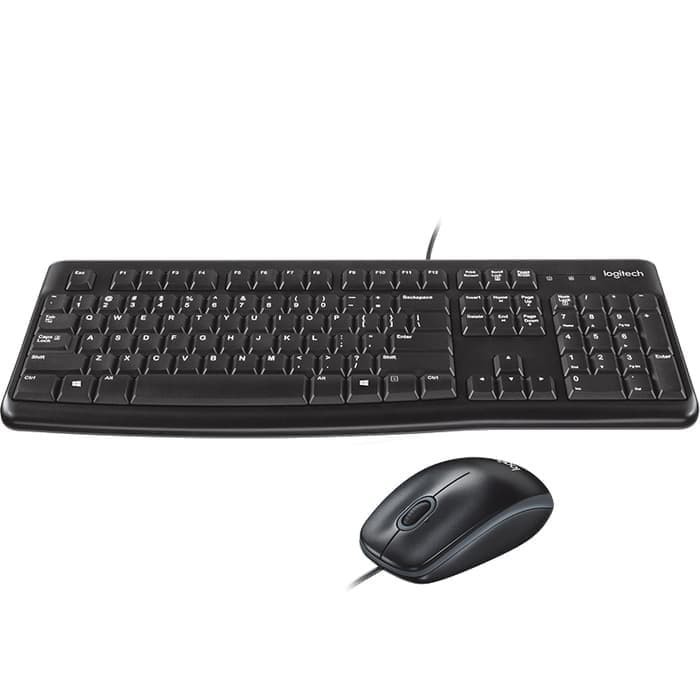 Keyboard Mouse USB Combo MK120 Original Kabel