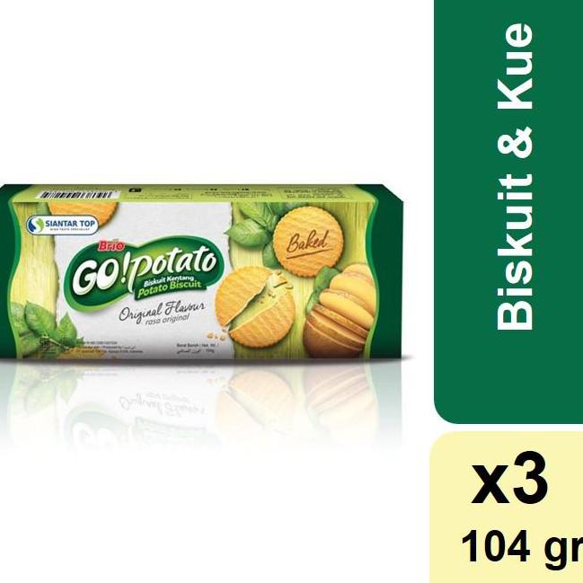 

Cuma satu hari-- Brio Go Potato 104gr - isi 3