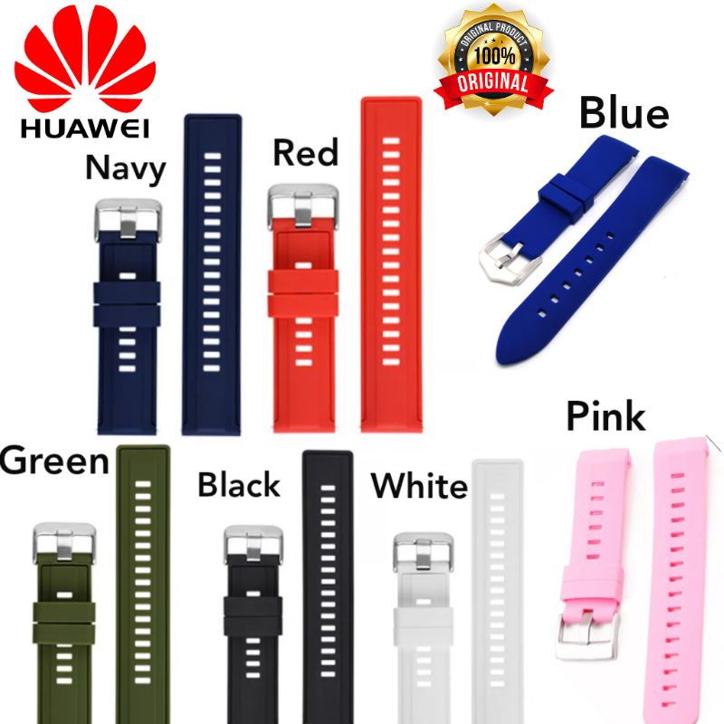 HUAWEI GT WATCH 46MM / TALI JAM TANGAN HUAWEI GT WATCH SILICONE STRAP