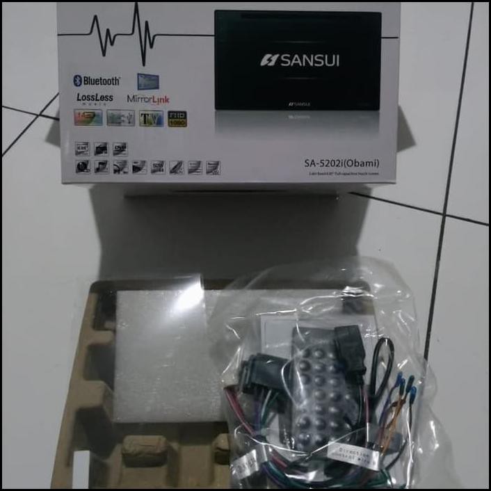 Double Din Sansui Sa-5202I/Sa5202I/5202 Full Hd (Garansi Resmi)