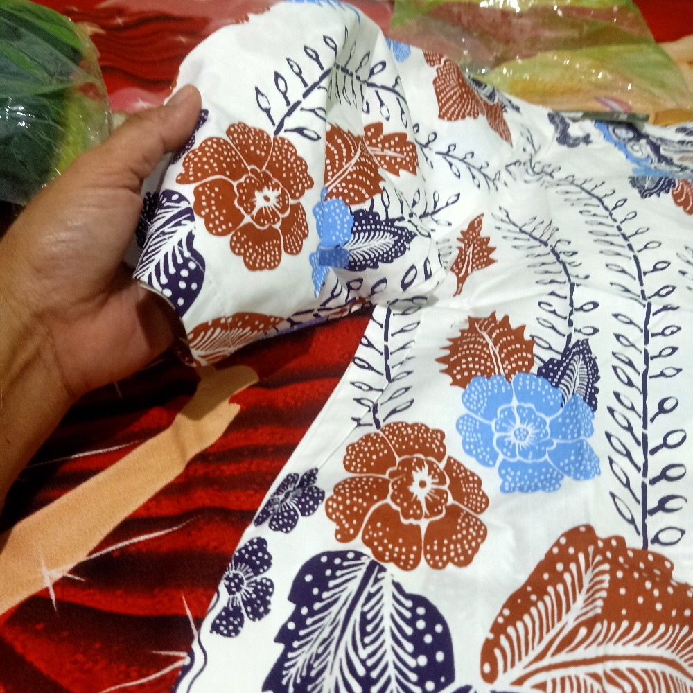 Aria - Long Kyoto Top / Atasan Batik Wanita Lengan Panjang