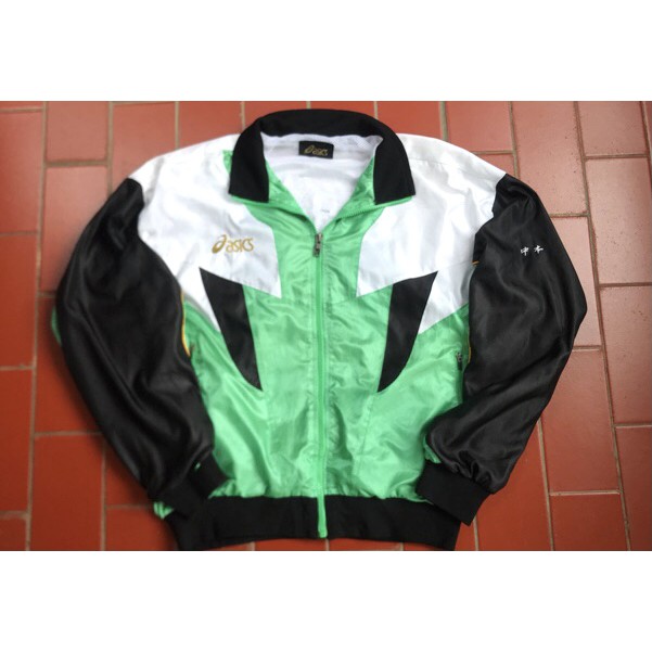 JAKET THRIFT ASICS SPORT VINTAGE