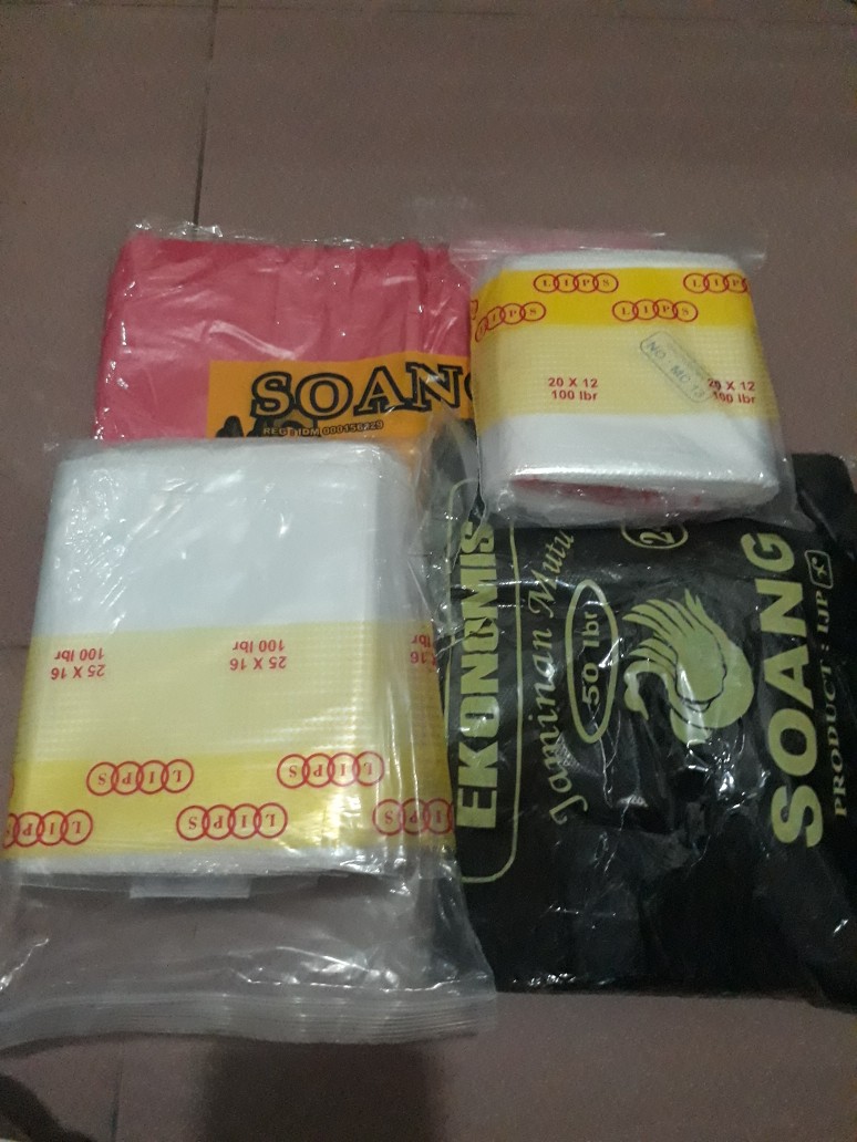 Plastik Klip Uk 16x25, Plastik Zipper Lock