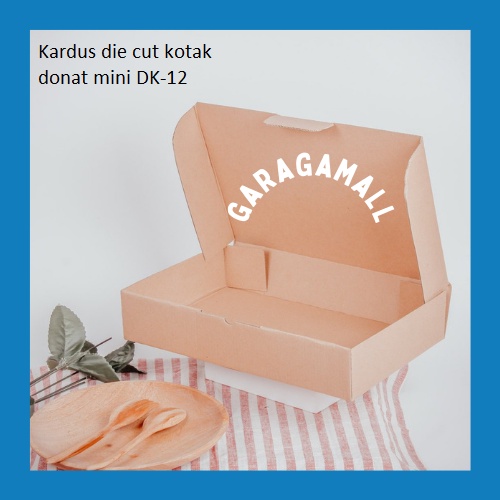 

Kardus packing kardus hampers box donat kotak donat mini box kue dus donat mini kardus die cut (isi 10 pcs)