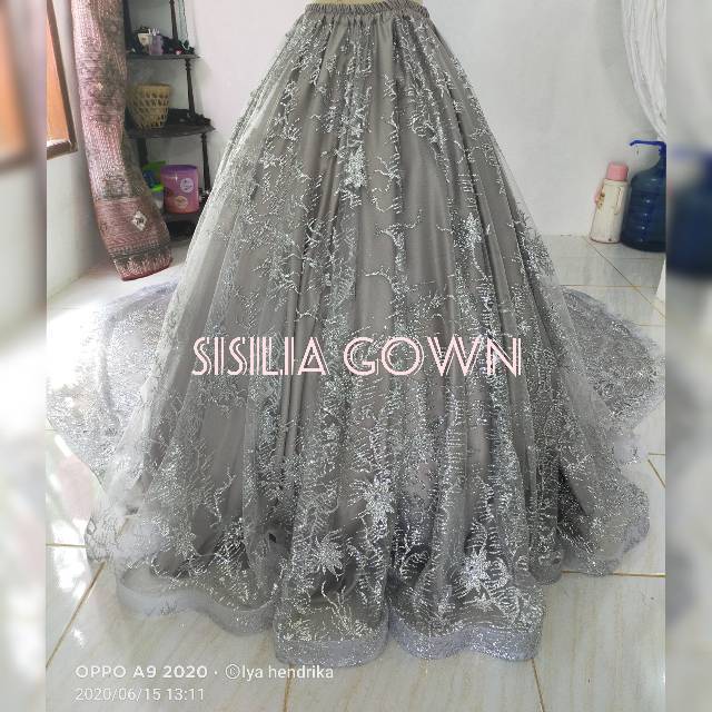 Rok ekor pengantin candy crush