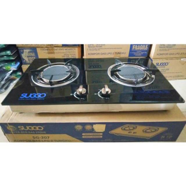 Kompor tanam infra red 2 tungku kompor tanam suggo Kompor tanam infra red 2 tungku kompor tanam suggo