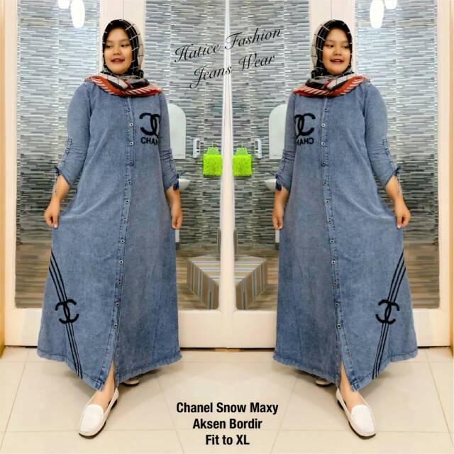Gamis Jeans Chanel