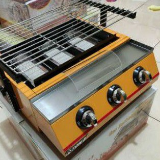 kompor bakaran sosis 3 tungku