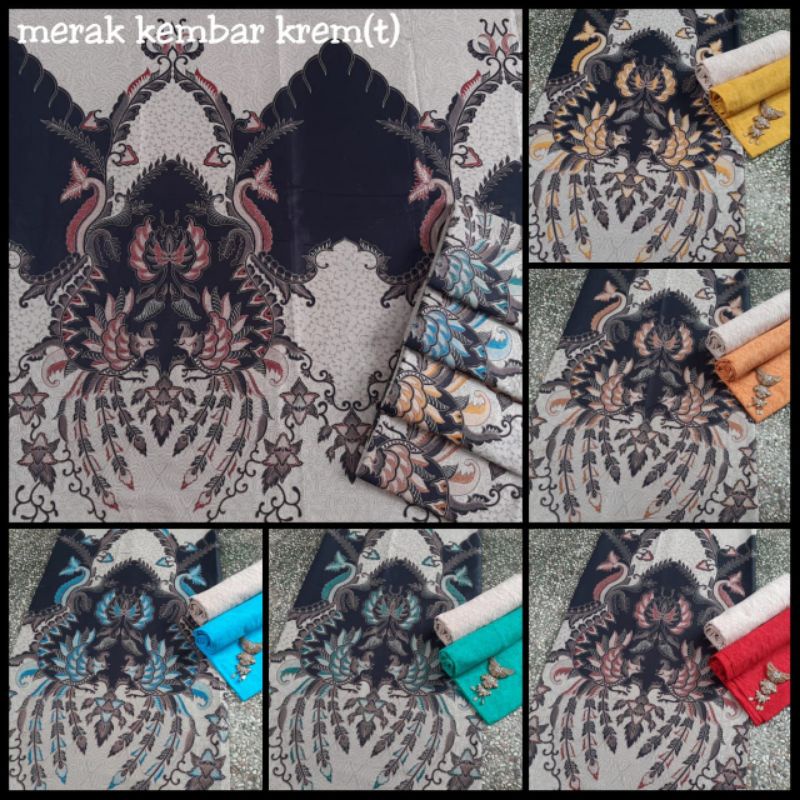 Kain Batik Motif Merak