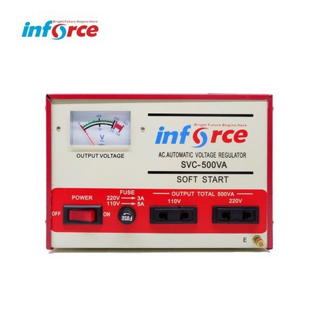 STAVOLT MOTOR INFORCE SVC 500VA 500 VA STABILIZER SERVO MOTOR