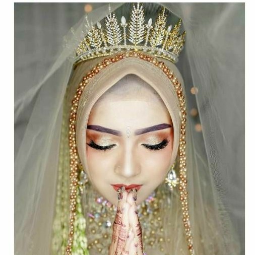 Veil kerudung pengantin selendang pengantin payet mutiara