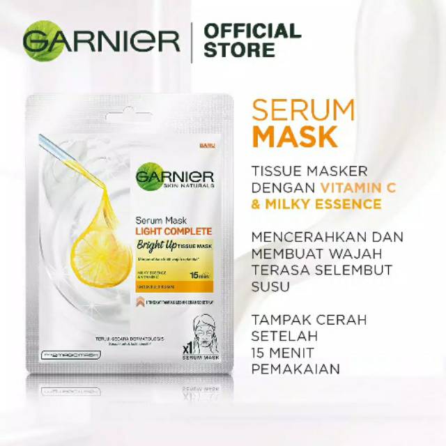 GARNIER SERUM MASK LIGHT COMPLETE