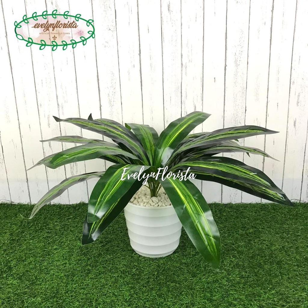 Pohon Artificial Pandan Bali Pot Ulir Lovenia Tanaman Hias Dekorasi Apartement Aesthetic