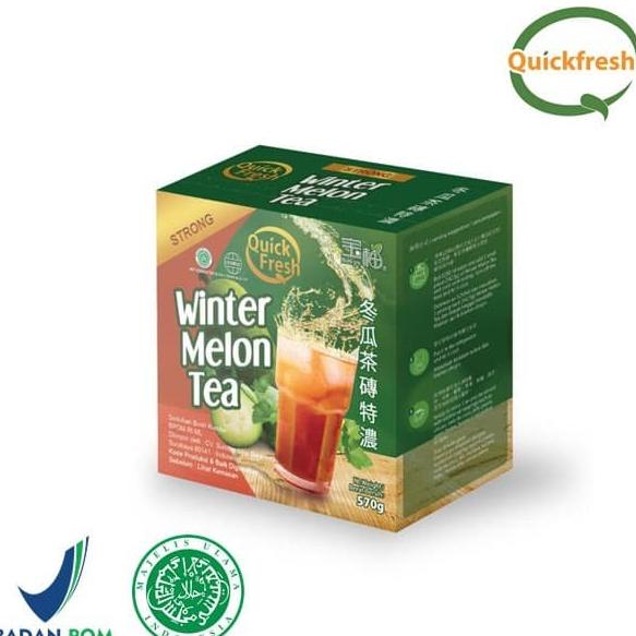 

[ COD ] Quick Fresh Winter Melon Tea / Teh Buah Kundur Strong 570GR TERLENGKAP Kode 391