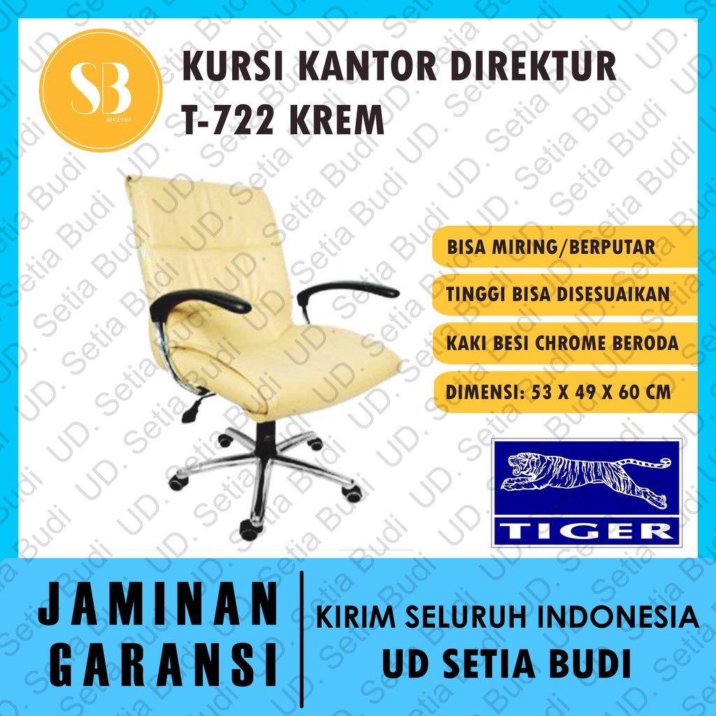 Kursi Kantor Direktur Hidrolis Tiger T-722