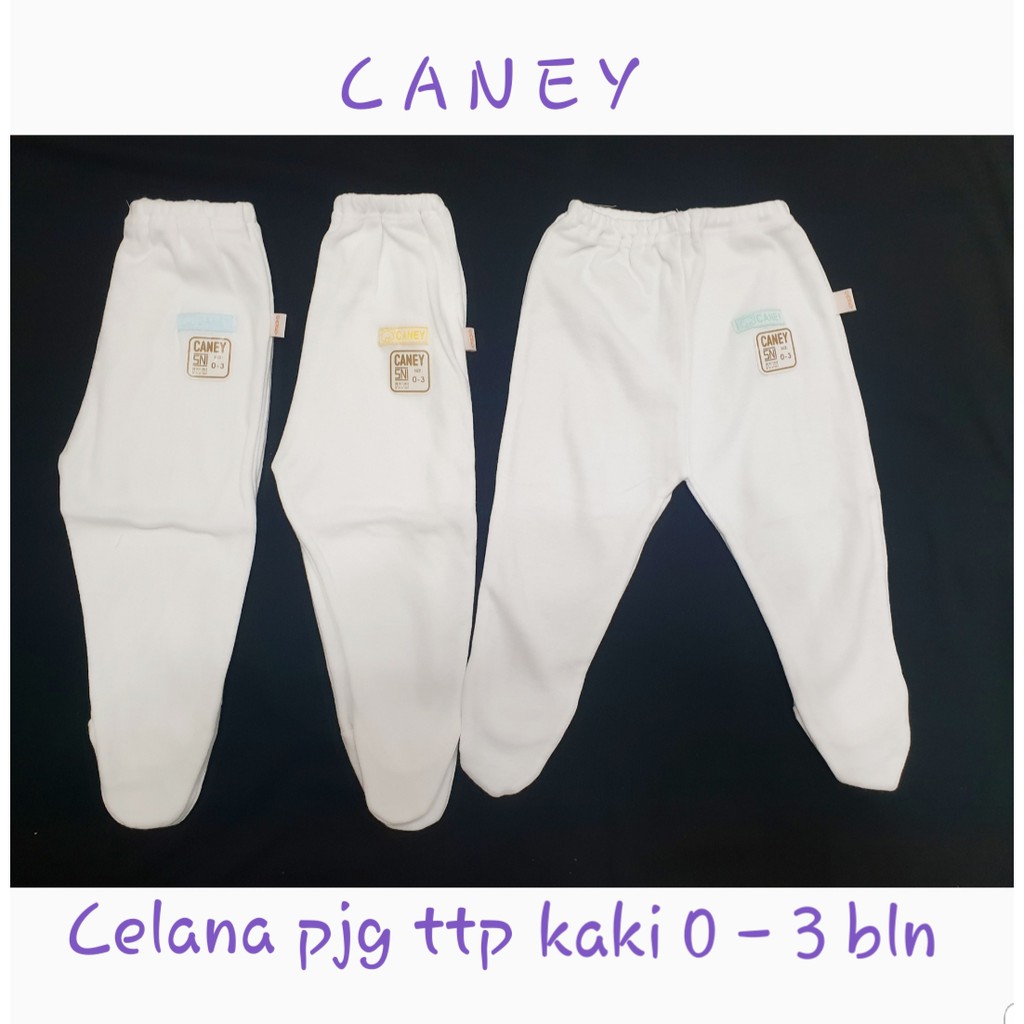 CANEY - Celana Panjang Tutup Kaki 0-3bln (3pcs)