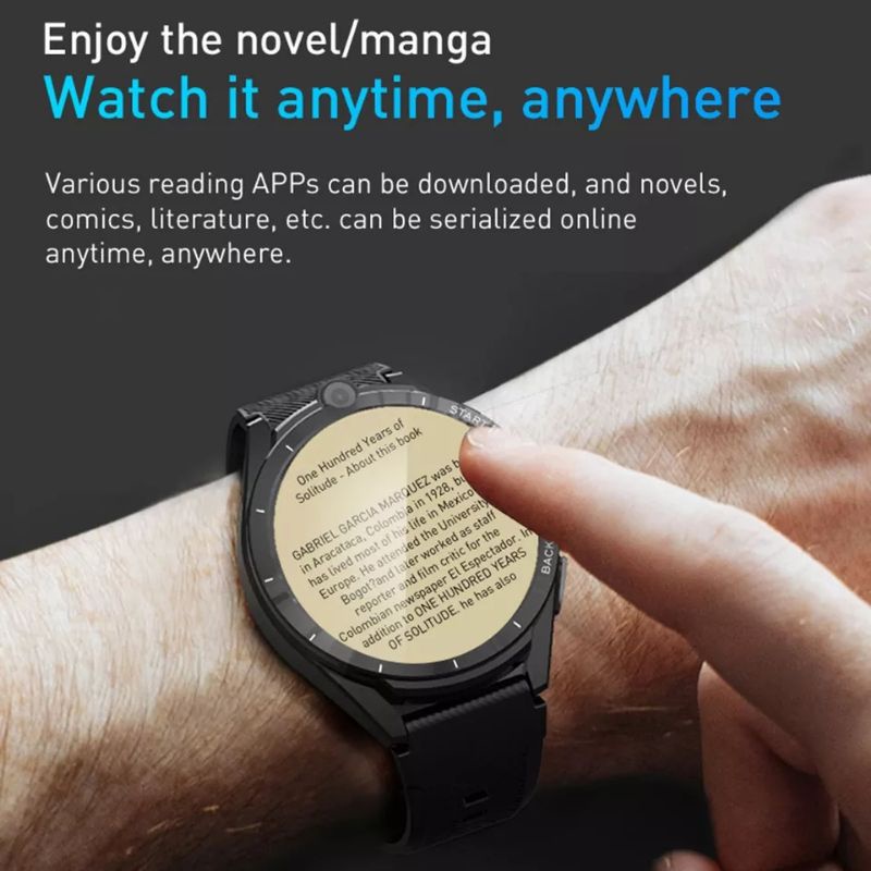 LEMFO LEM16 4G LTE 6/128GB Smartwach Phone Android 11 + Powerbank Docking