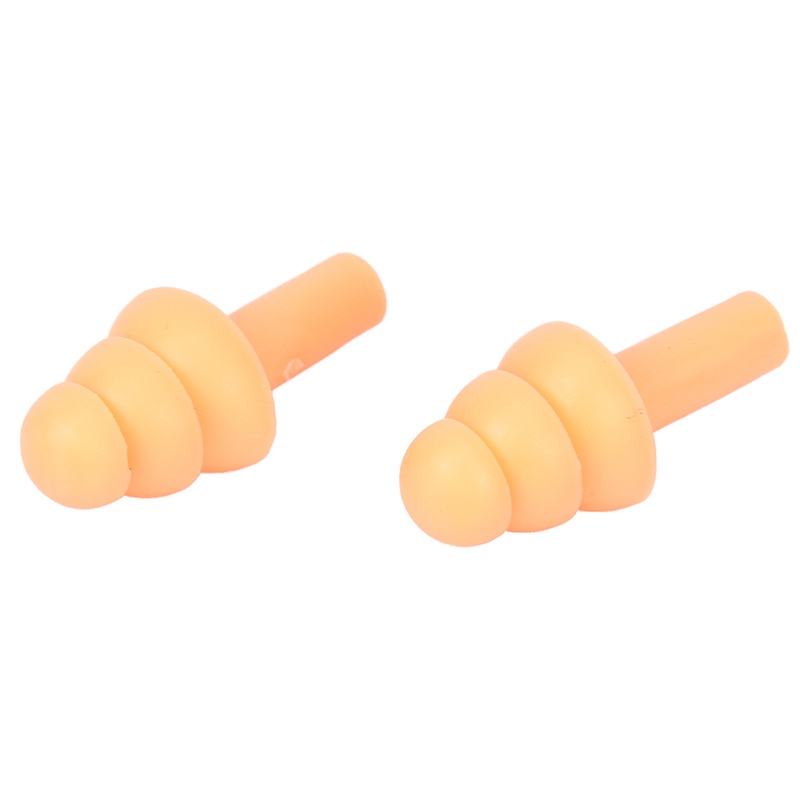 {LUCKID}10Pairs Waterproof Swimming Silicone Swim Earplugs Soft Anti-Noise Ear Plug