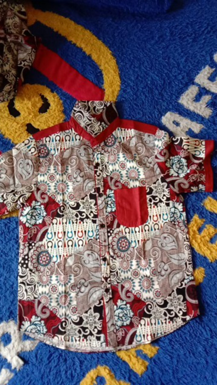 Fery Kids - Kemeja Batik Anak Laki-5 / 001 Ab