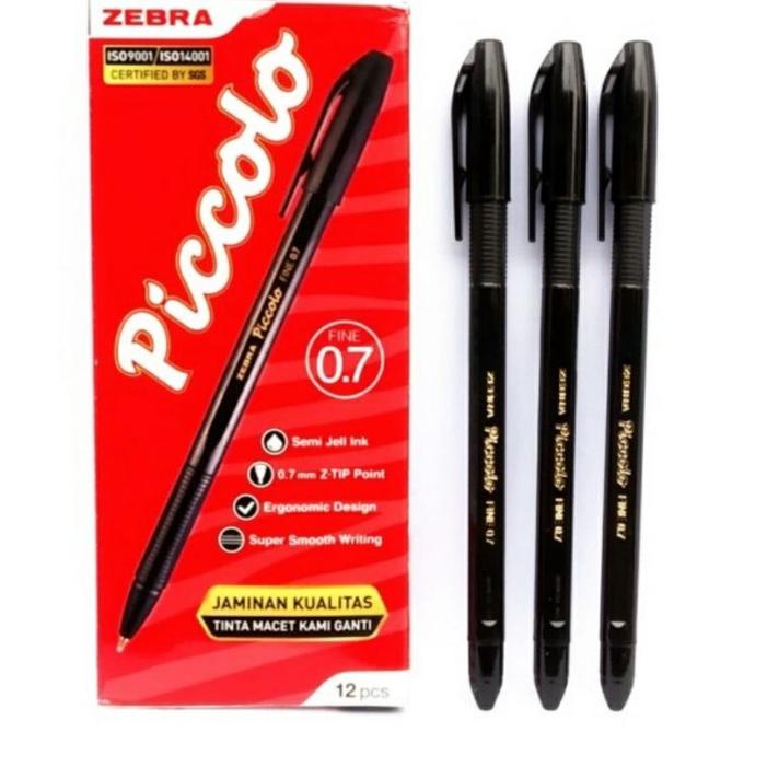 

(Y4N1) ✯ Bolpoin Zebra Piccolo Semi Gel //Produk@melimpa