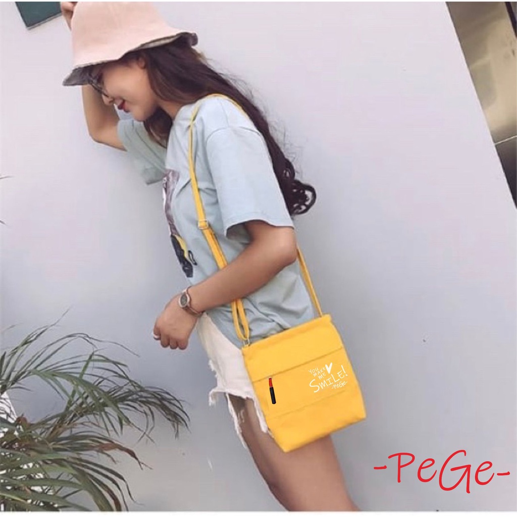 Tas Selempang Fashion Korea Slempang Bahu Wanita - PG 8892