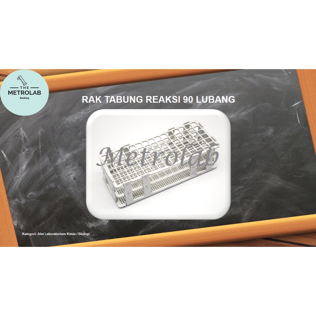 Rak Tabung Reaksi 90 Lubang | Plastik