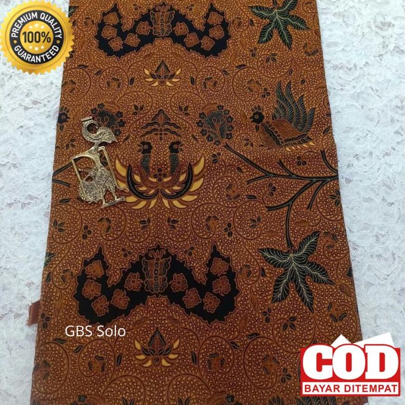 KAIN JARIK BATIK SOLO SOGAN MOTIF WAHYU TUMURUN