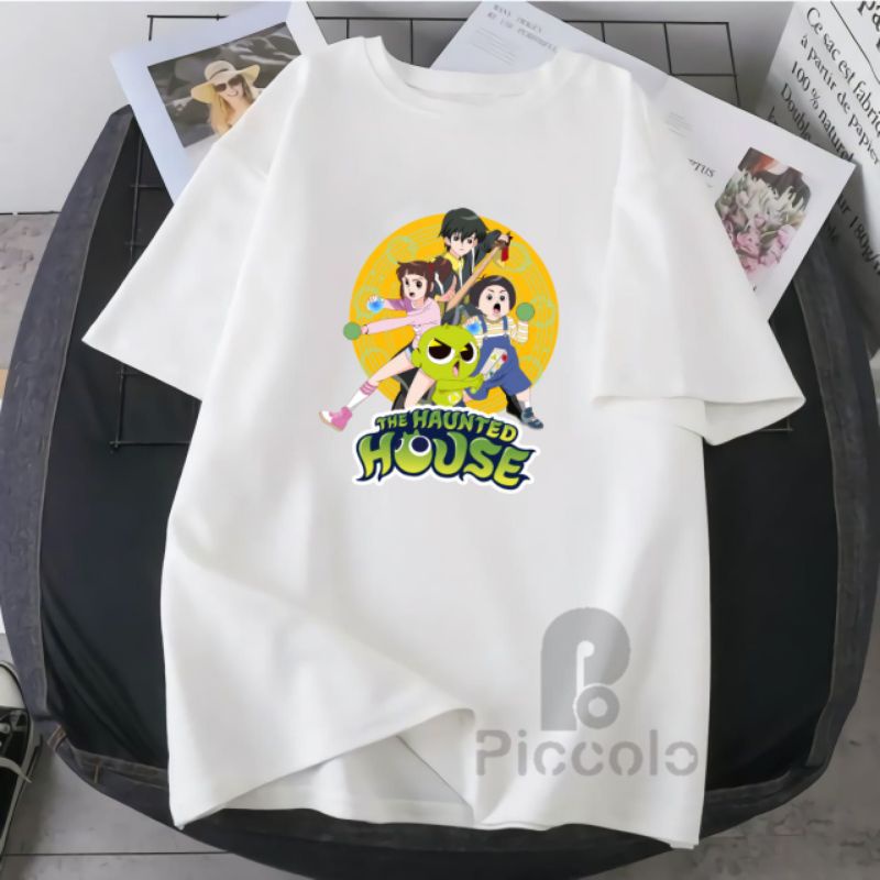 KAOS ANAK SHINBI HOUSE THE HAUNTED HOUSE GAMBAR  JERNIH kaos anak kado ulang tahun (free nama)