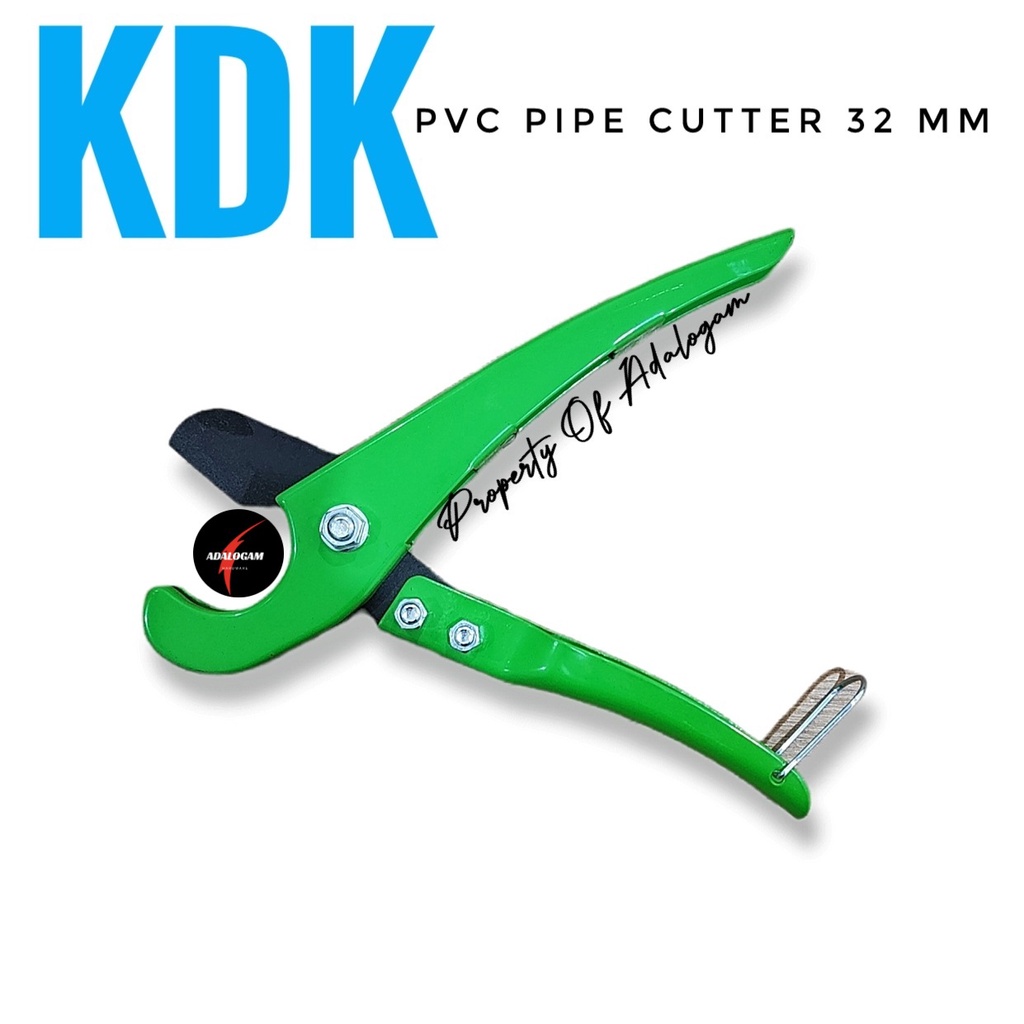 KDK Gunting Pipa PVC 32 MM Vinyl Pipe Cutter Tang Potong Pemotong Pipa