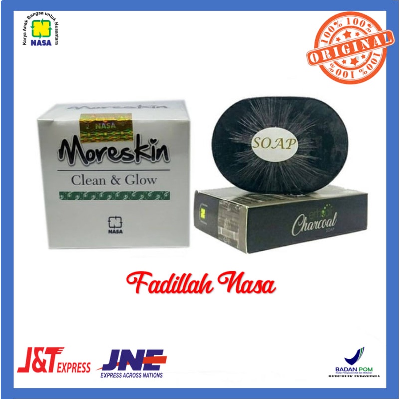 MORESKIN CLEAN AND GLOW Paket Glowing Bebas Flek Hitam Fadillah NASA Store