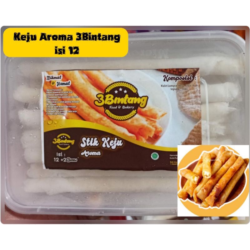

Keju Aroma 3bintang isi 14