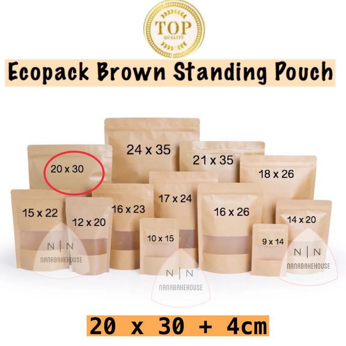 

Ready Oke] Ziplock Bag | Kraft Paper Bag | Standing Pouch | Kemasan Kopi 20X 30