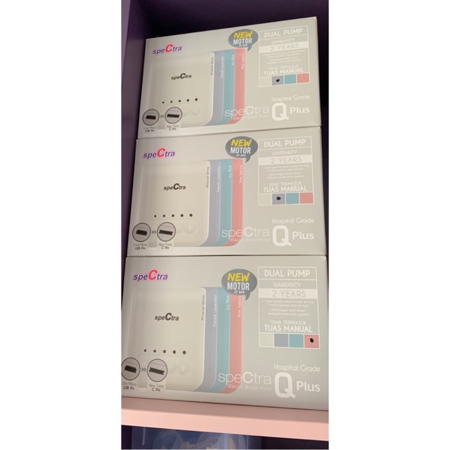 Pompa Asi Spectra QR Rechargeable Double Pump / Q+ Q Plus /QPlus