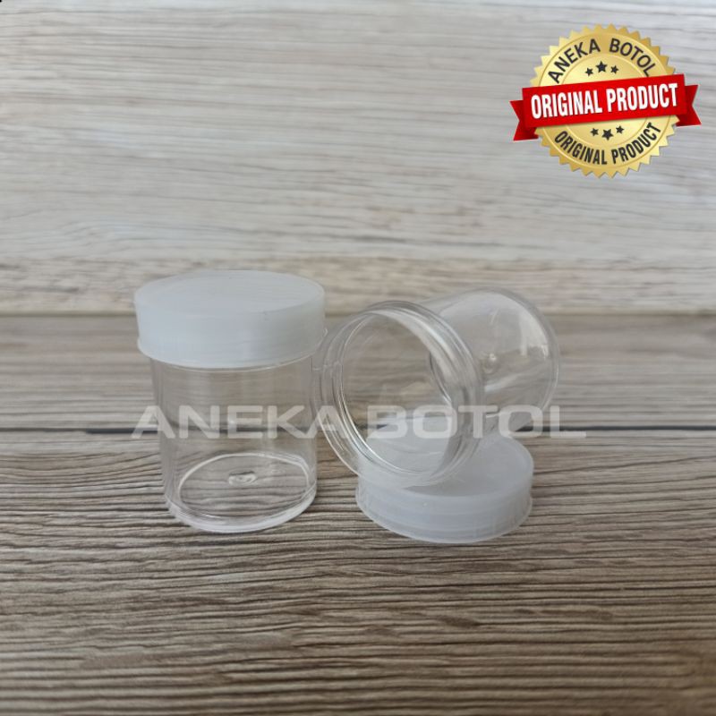 POT URINE BENING TUTUP PUTIH / POT CREAM SALEP KOSONG MURAH ORIGINAL