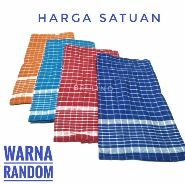 Serbet Topo Kain Lap Jumbo Murah Berkualitas Ukuran 50x55cm / Lap Tangan Lap Piring Lap Dapur Random