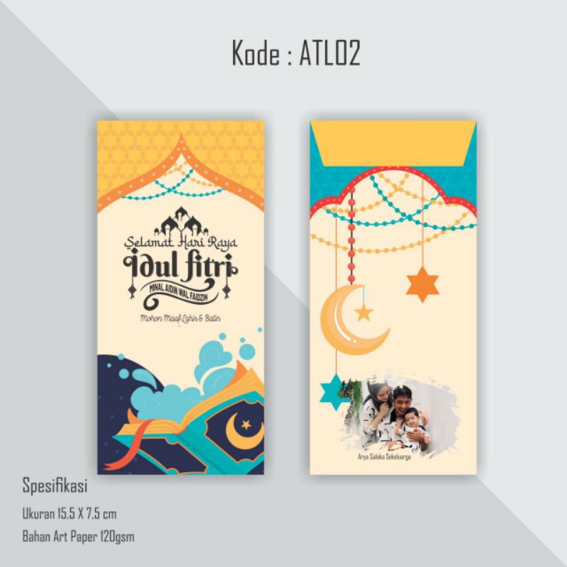 

[SERI 1] AMPLOP LEBARAN CUSTOM / AMPLOP CUSTOM / ANGPAU / FREE TAMBAH FOTO