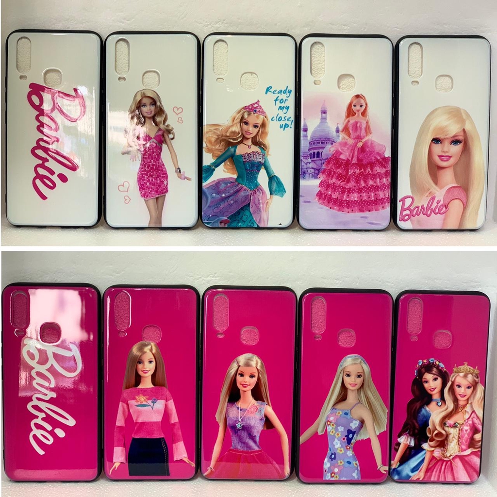Case barbie Vivo y12 Oppo a31 2020 Casing Corak Barbie Iphone 6